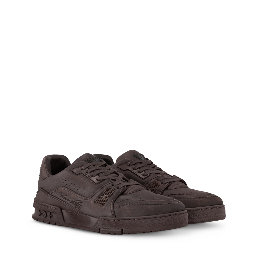 LV Trainer Distressed Sneaker - Shoes | LOUIS VUITTON